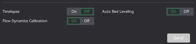 Quality settings