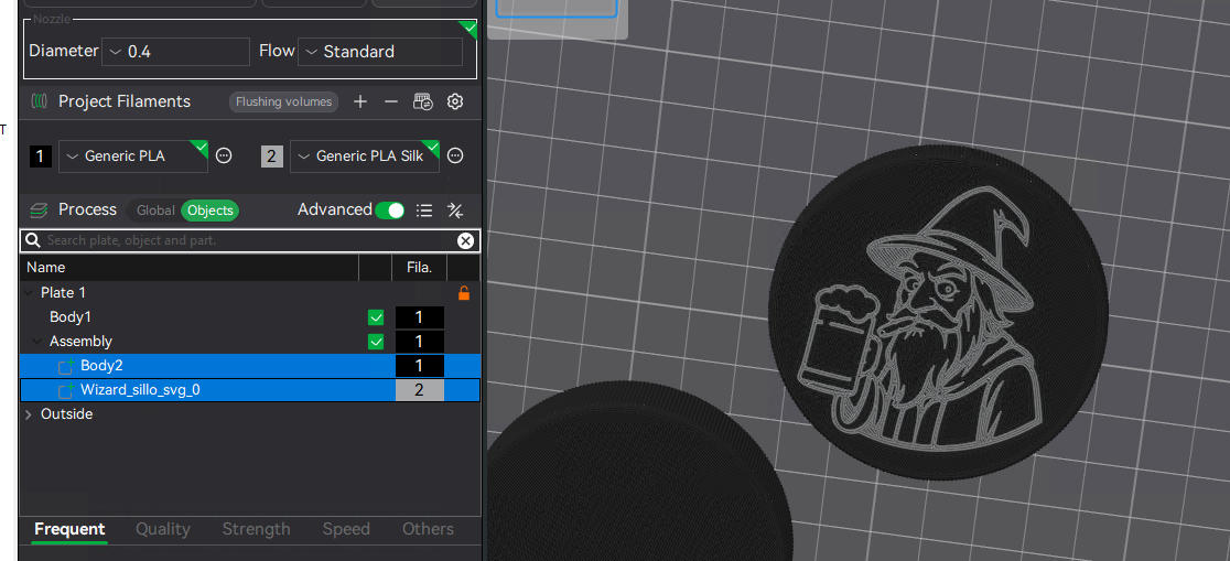 Merging objects
